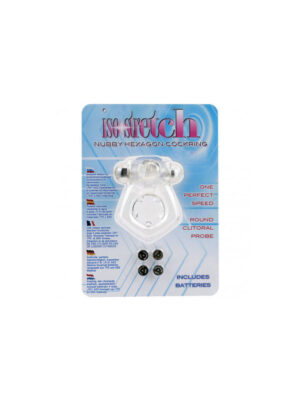 Nubby Hexagon Vibrating | Cock Ring