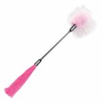 Sportsheets - Sex & Mischief Whip & Tickle Pink & White