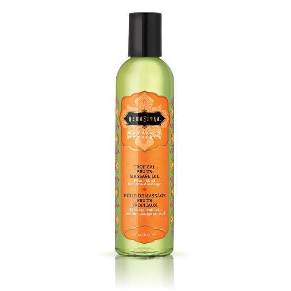 Kama Sutra Naturals Massage Oil 2 Oz Assorted Prepack