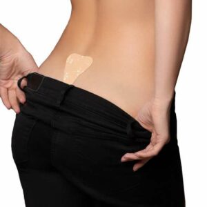 Bye Bra - Adhesive Thong Lace Nude One Size