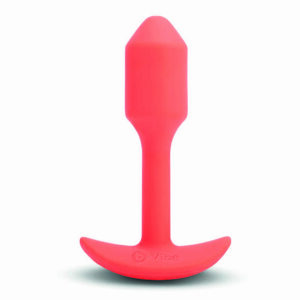 B-Vibe - Vibrating Snug Plug 1 (S) Orange