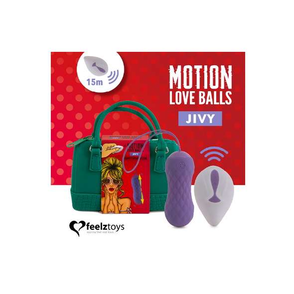 Feelztoys TWISTY Rechargeable Remote Controlled Motion Love Balls